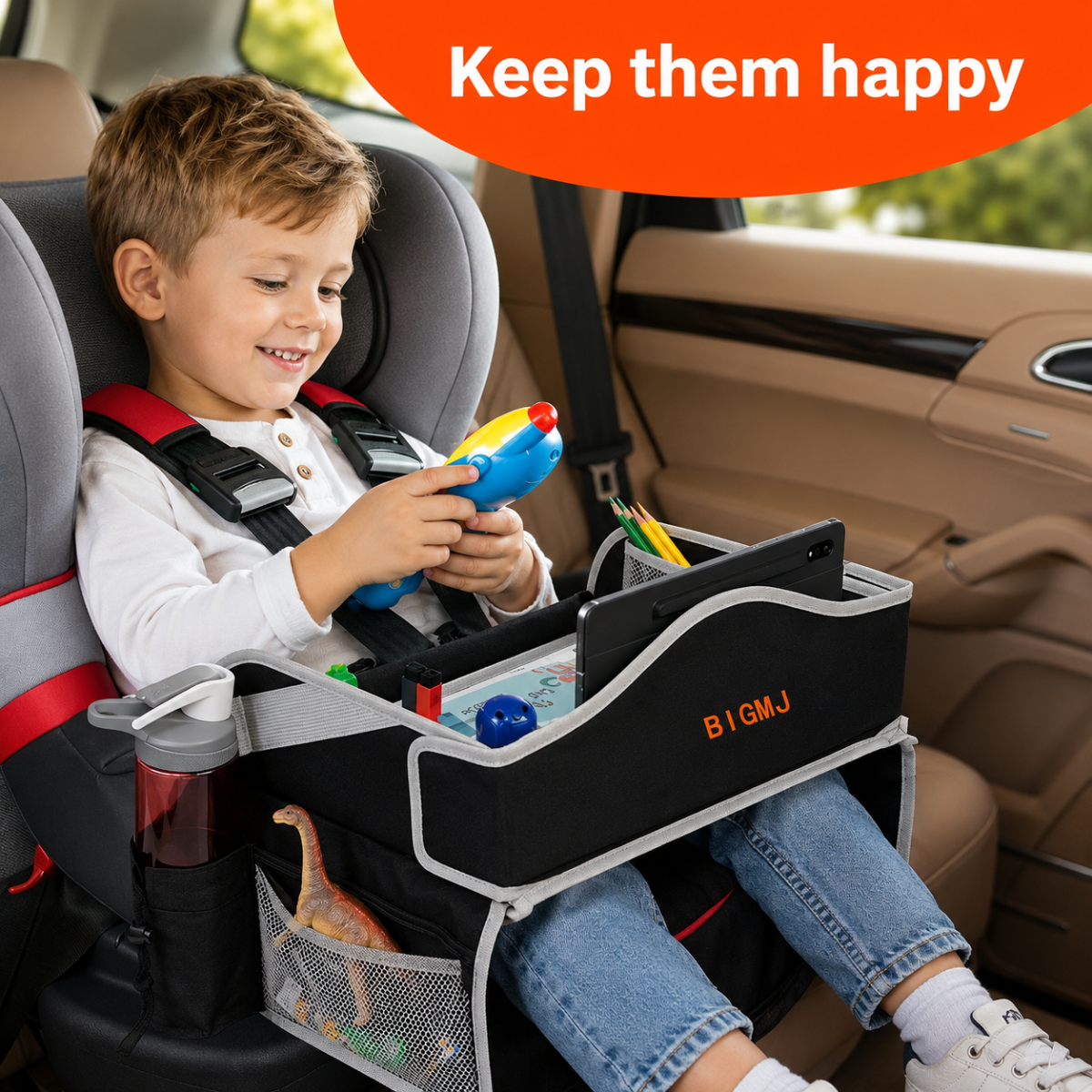 TravelBuddy – Auto & Välttämättömät – Taitettava lasten matkalauta