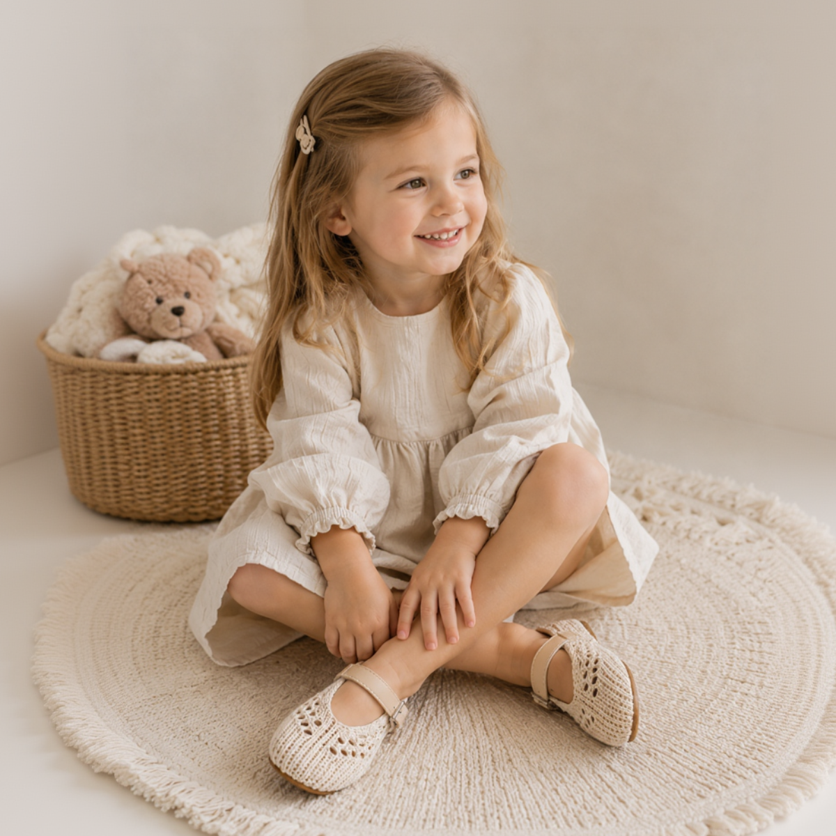 LittleWalkers – Mukavuus ja hengittävyys – Mary Jane -ballerinat
