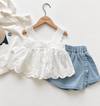 Mini Fashion™ - Söpö pitsinen vaatesetti tytöille