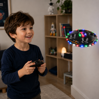Thumbnail for AeroQuest – LED & RC – Leijuva UFO-drone