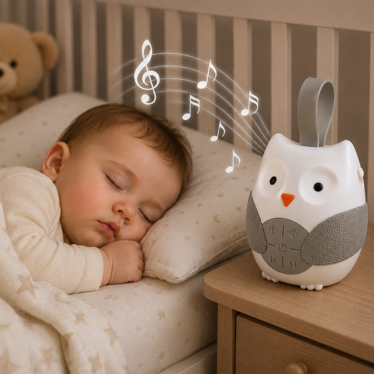 SleepyPal – Rauhoittava ja hauska – Musiikkia soittava yölamppu
