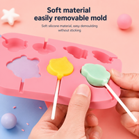 Thumbnail for SweetPop – Tietoiset herkut – Silikoniset tikkukaramellimuottisarja
