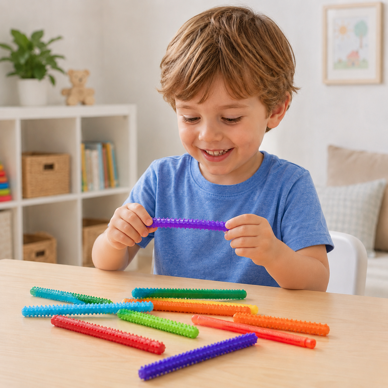 SensoryFlex – Rauhoittavat ja interaktiiviset – aistilliset fidget-tikkuja