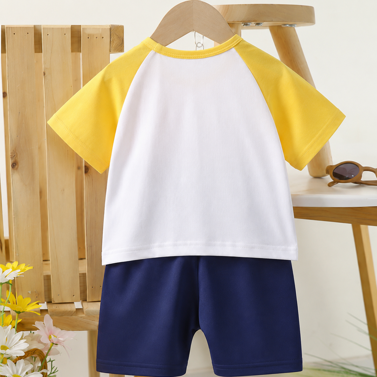 Mini Fashion™ - Ihana pieni leijona - Poikien kesäasu