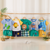 Thumbnail for Mini Fashion™ - Ihana pieni leijona - Poikien kesäasu