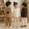 Baby Bear Fleece Vest – Lämmin ja pehmeä – Lasten karhuliivi