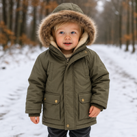 Thumbnail for CozyTrend – Elegantti ja lämmin – talvitakki, jossa turkiskaulus