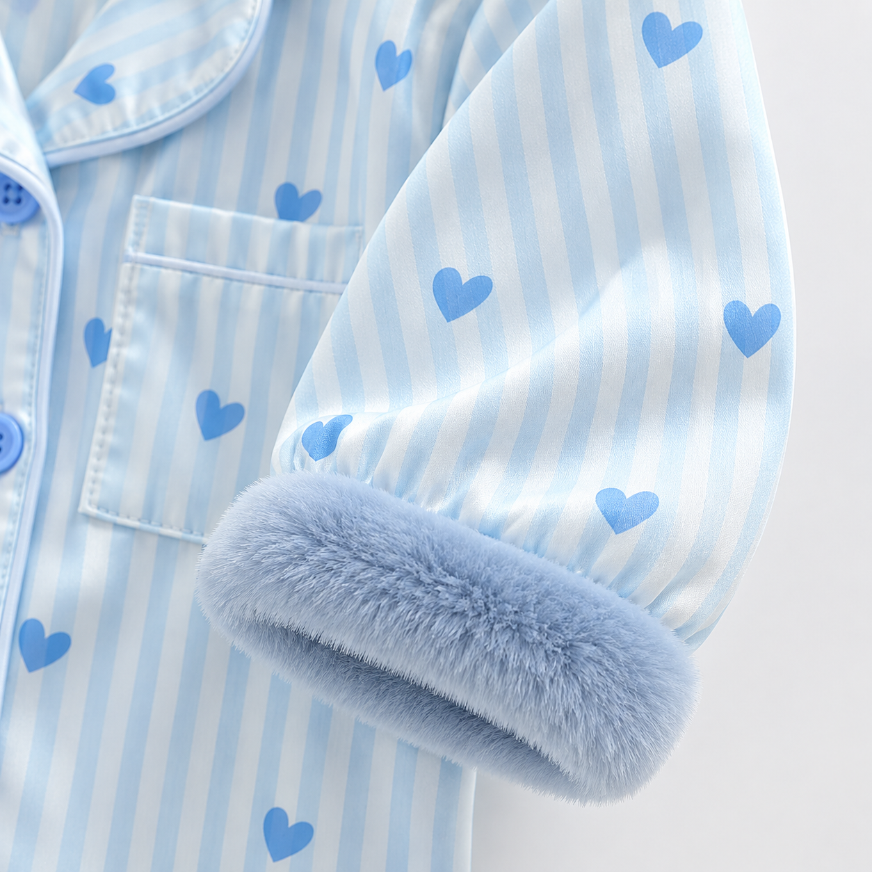 TinyLove – Pehmeä ja lämmin – vauvan haalari, jossa on sydänkuvio ja pehmoleluyksityiskohdat
