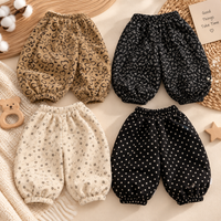 Thumbnail for MiniTrousers – Lämmin ja pehmeä – lasten vakosamettihousut, joissa on fleecevuori