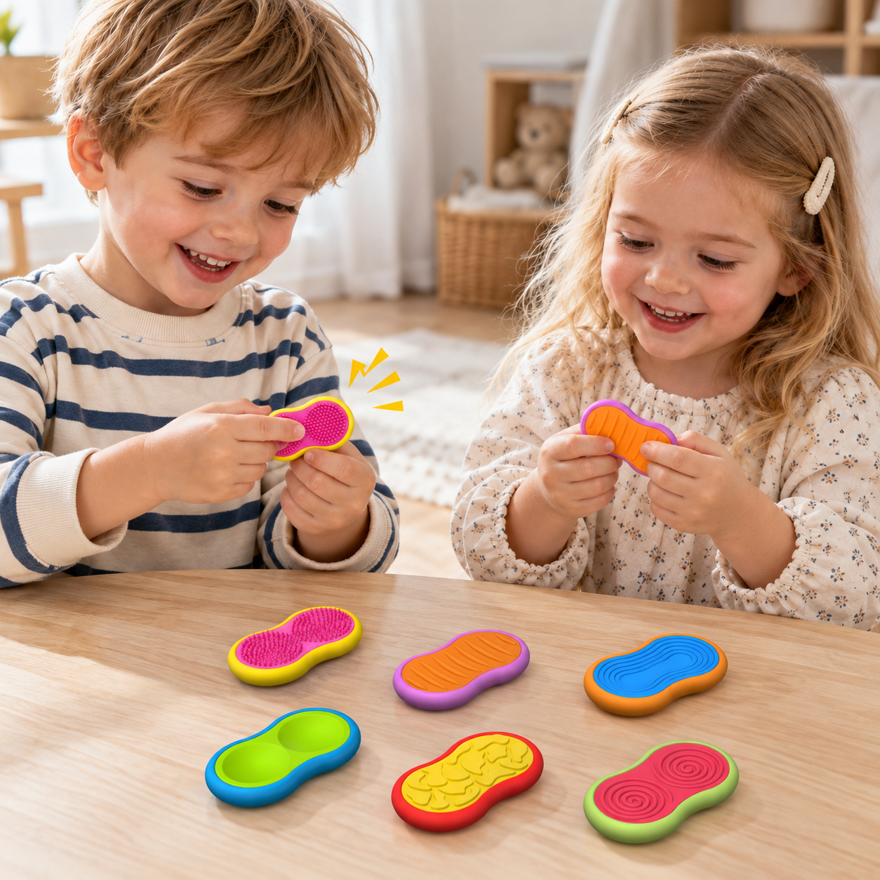 SensorySlide – Rauhoittava ja vuorovaikutteinen – magneettinen fidget-lelu