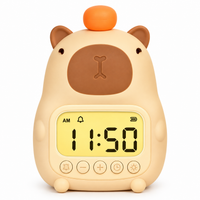 Thumbnail for CappyClock – Söpö ja monikäyttöinen – digitaalinen lasten herätyskello, jossa on yövalo