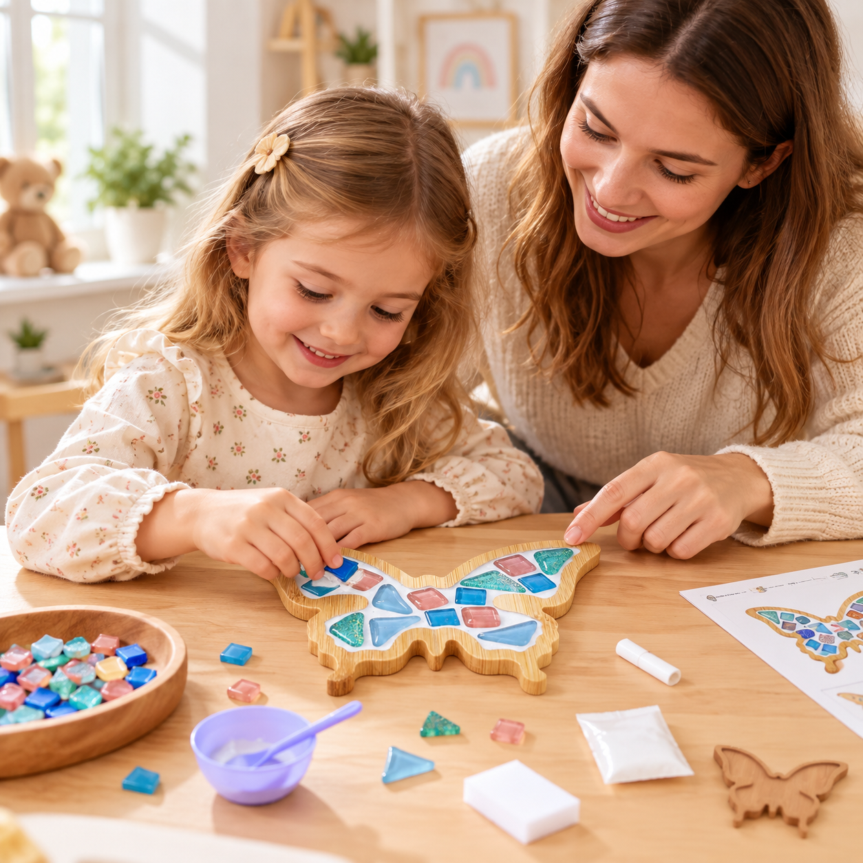 MosaicFun – Luova ja värikäs – tee-se-itse-mosaiikkialusta