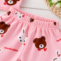 Thumbnail for SleepBuddy – Pehmeä ja mukava – lasten pitkähihainen pyjamasetti