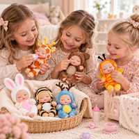 Thumbnail for LittleDolly – Söpö ja kodikas – vauvanukke iloisessa eläinpuvussa