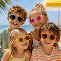 Thumbnail for Kids Sunglasses Set – UV-suoja ja hauskanpito – Lasten aurinkolasit