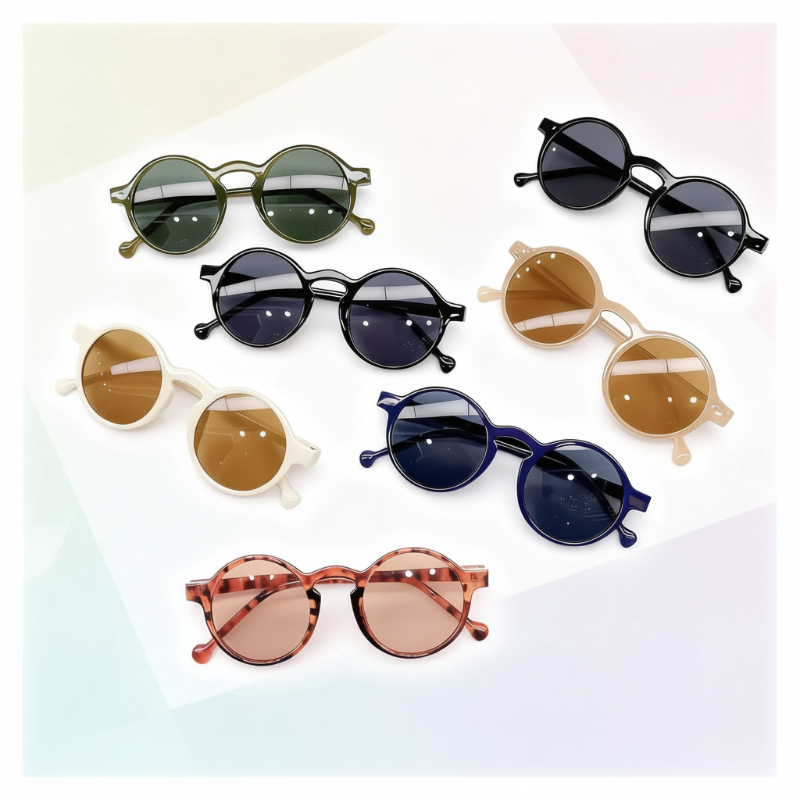 Kids Sunglasses Set – UV-suoja ja hauskanpito – Lasten aurinkolasit