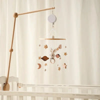 Thumbnail for LittleNest – Luonnollinen rauha – Puinen vauvan mobiili