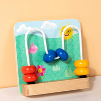 Thumbnail for TinySkills – Luova & opettavainen – Montessori-magneettinen Busy Board -leikkitaulu