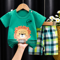 Thumbnail for Mini Fashion™ - Ihana pieni leijona - Poikien kesäasu