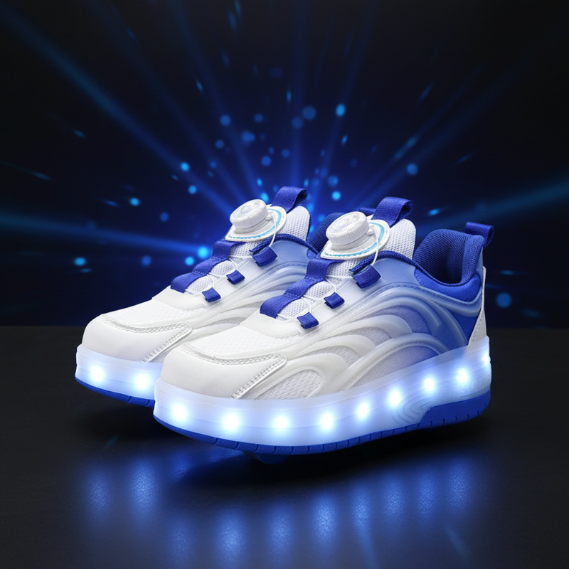 Light-Up Skate Shoes – LED & mukavat – valaisevat rullasneakerit