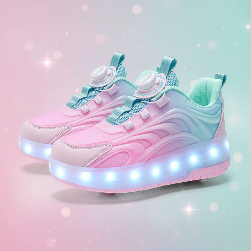 Light-Up Skate Shoes – LED & mukavat – valaisevat rullasneakerit
