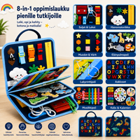 Thumbnail for 7-in-1 Busy Board – Motoriset taidot ja oppiminen – Aktiviteettitaulu