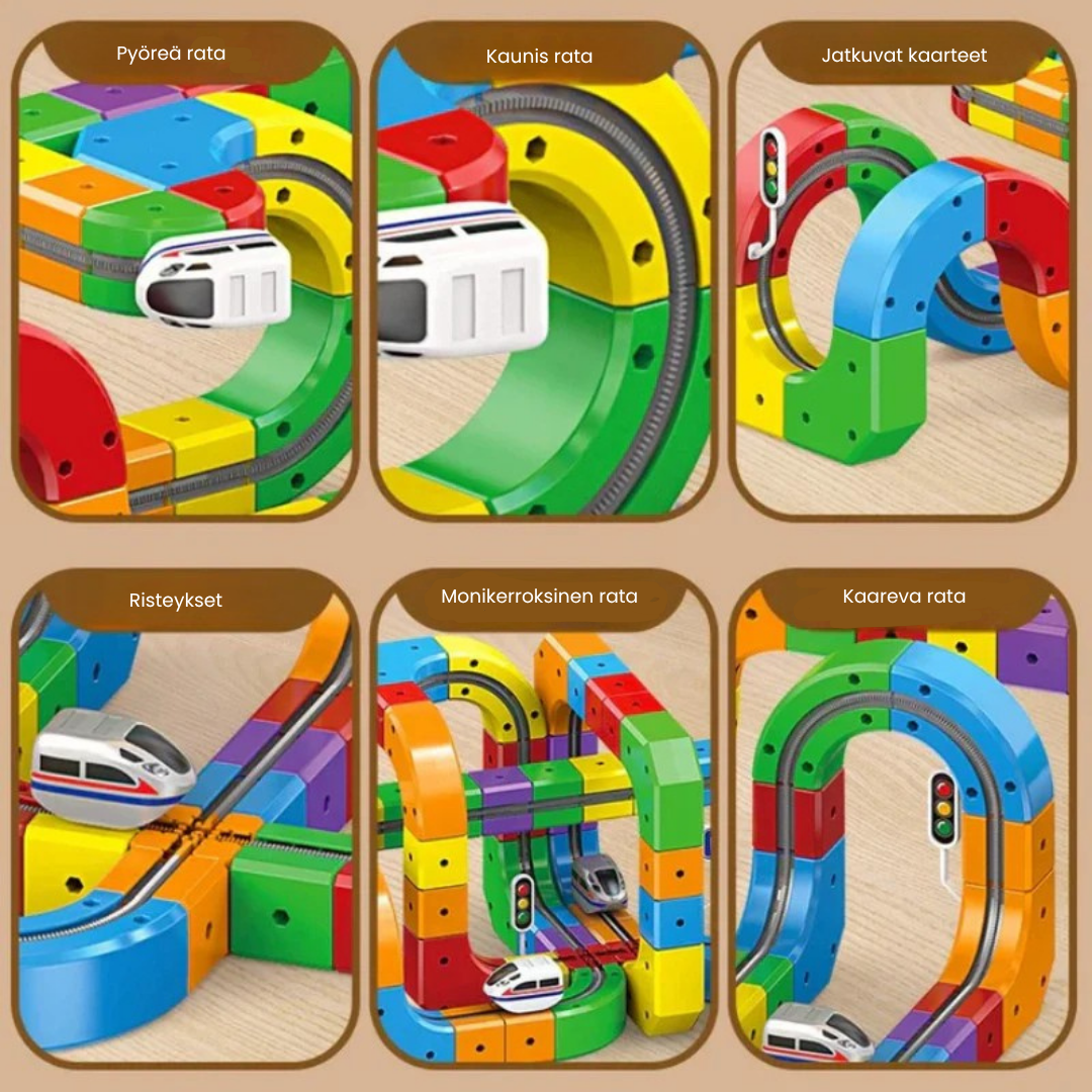 DIY Cube Track – Luova ja aktiivinen – Luova DIY-junarata