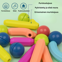 Thumbnail for Magnet Toys™ - Luovuuden kehittäminen - Magneettikepit