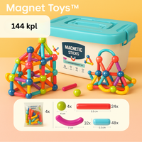 Thumbnail for Magnet Toys™ - Luovuuden kehittäminen - Magneettikepit