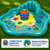 Thumbnail for SplashPlay – Turvallinen ja hauska – vauvojen uima-allas aurinkosuojalla