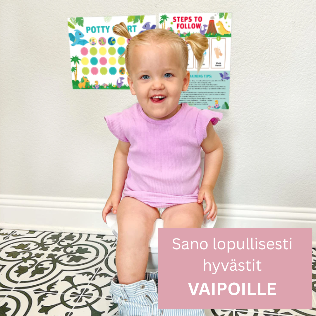 Potty Training – Leikkisä & motivoiva - potta koulutus kortti tarroilla