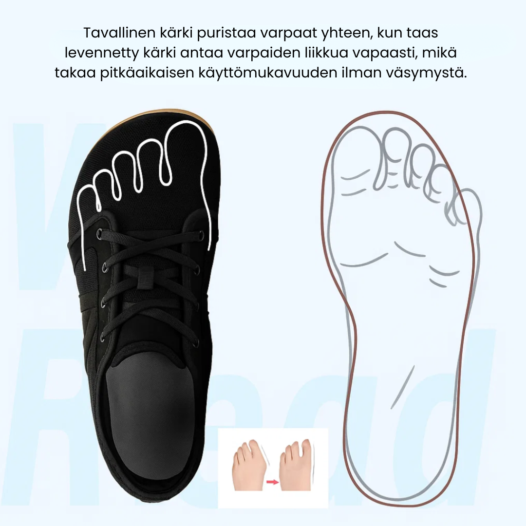Barefoot – Nahka & Barefoot – Lasten kenkä pehmeällä pohjalla