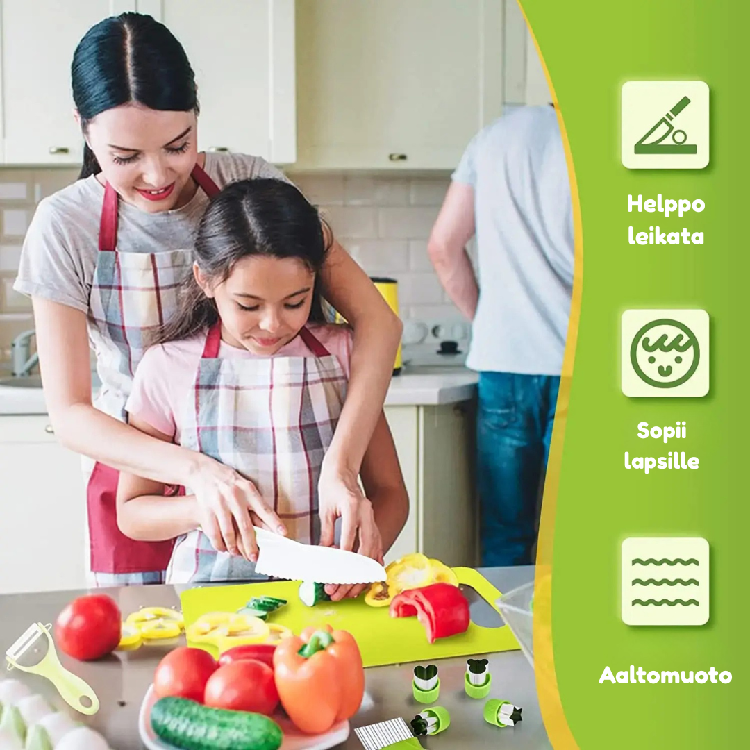 Junior Chef Set™ - Turvallinen keittiö - Lelukeittiö-setti