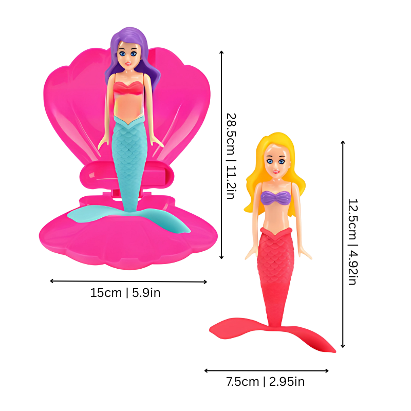 AquaWhirl – Maaginen uinti hauskaa – Merenneito kuoressa