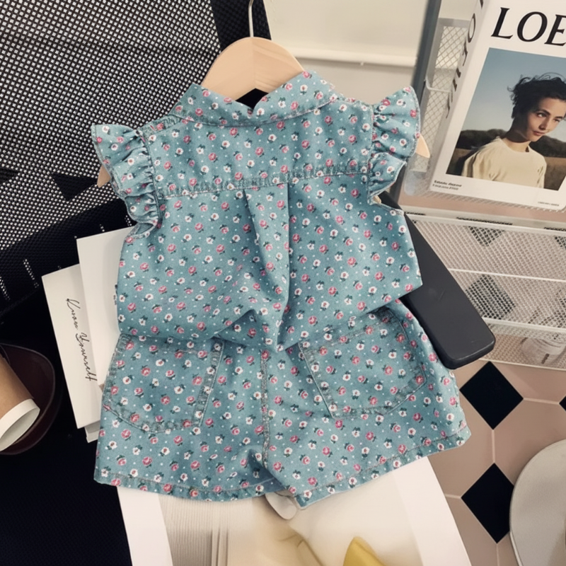 Mini Fashion™ - Ihanat kukat - Lasten kesäasu