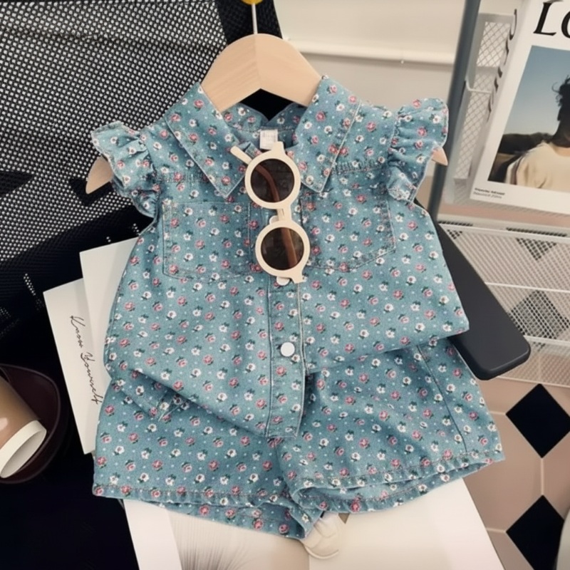 Mini Fashion™ - Ihanat kukat - Lasten kesäasu
