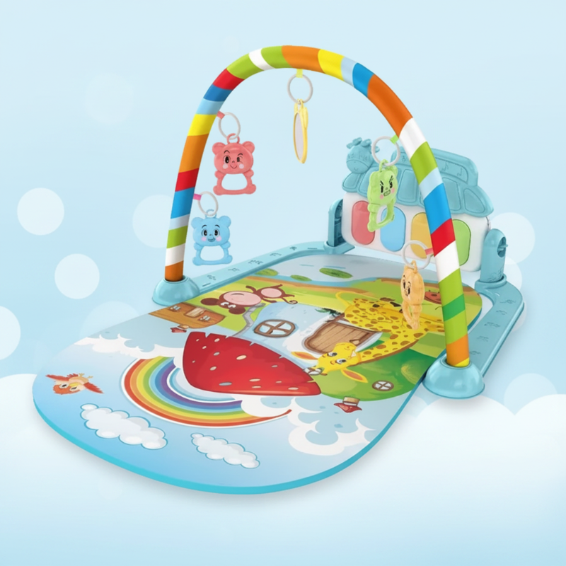 Musical Baby Play Gym – Värikäs ja opettavainen – Vauvojen liikuntamatto