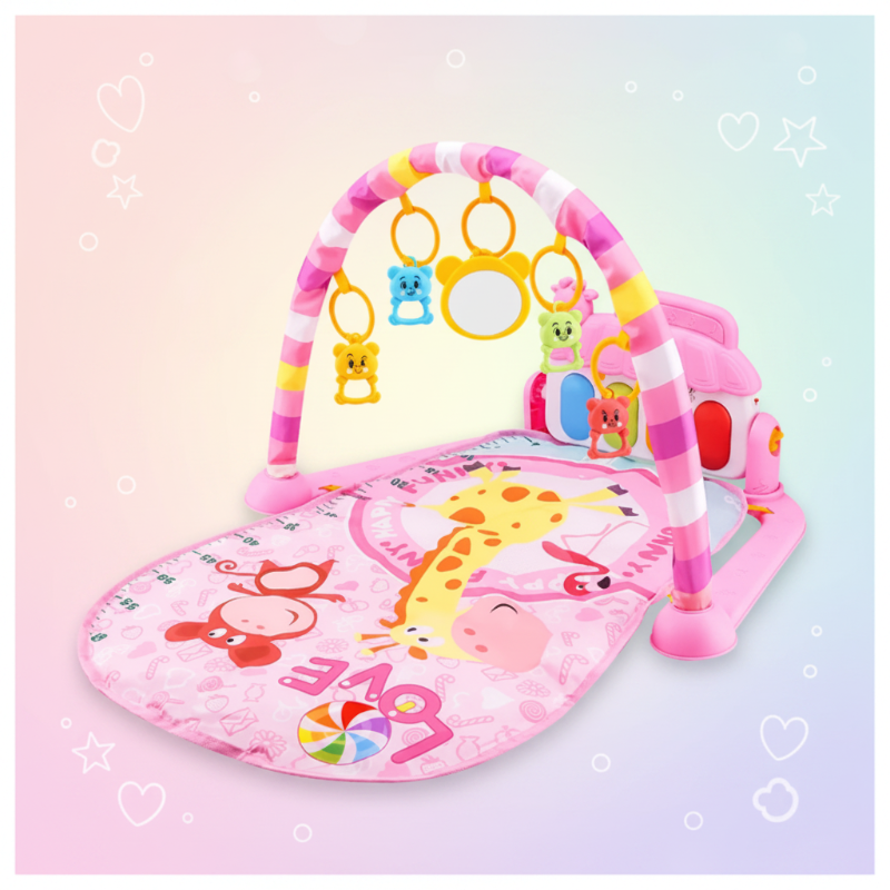 Musical Baby Play Gym – Värikäs ja opettavainen – Vauvojen liikuntamatto