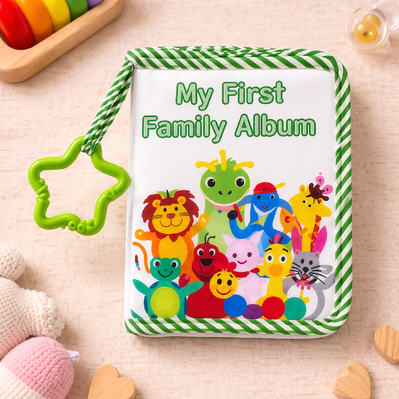 Baby Photo Album – Pehmeä & Muisto – Kangasvalokuvakirja