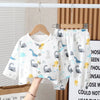 Mini Fashion™ - Ilmava materiaali - Lasten pellava-asu