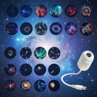 Thumbnail for NightSky – Himmennettävä ja taianomainen makuuhuoneessa – LED Galaxy -lamppu