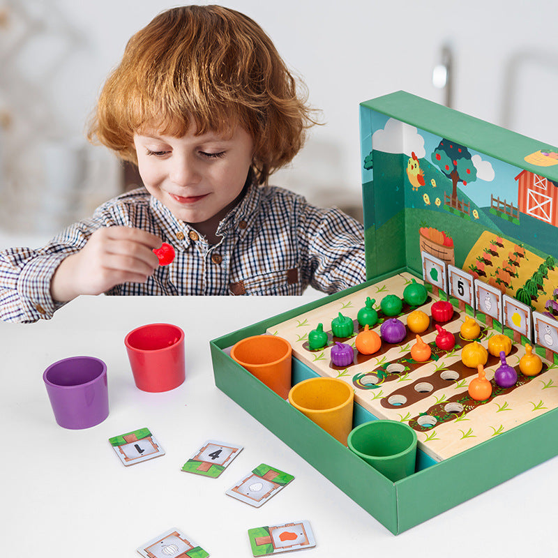 EduFarm – Leikkisä oppiminen - Montessori-laskenta- ja värityspeli lapsille
