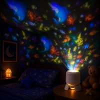 Thumbnail for SeaDream – Leikkisä ja opettavainen – 360° kiertävä LED-yövalo