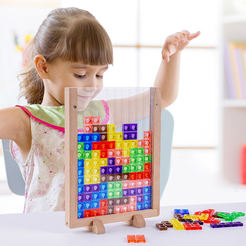 Woods™ | 3D Tetris -palapelitaulu