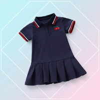 Thumbnail for PetitJoy – Mukava ja tyylikäs – kirsikkakuvioinen polomekko