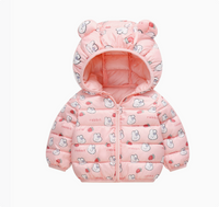 Thumbnail for Mini Fashion™ - Lasten hupullinen kevyttoppatakki