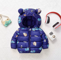 Thumbnail for Mini Fashion™ - Lasten hupullinen kevyttoppatakki
