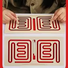 BrainBoost Puzzle Toy Pen™ - Treenaa aivojasi - Lasten puinen kynäpeli