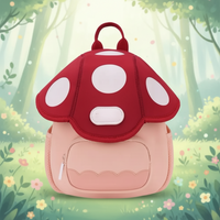 Thumbnail for MushroomPack – Söpö ja käytännöllinen – lasten reppu, muotoilu