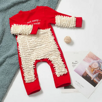 Thumbnail for TinyCleaner – Pehmeä ja käytännöllinen – vauvan haalari ryömimiseen ja leikkimiseen